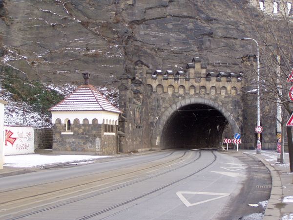 Vyšehrad - tunel